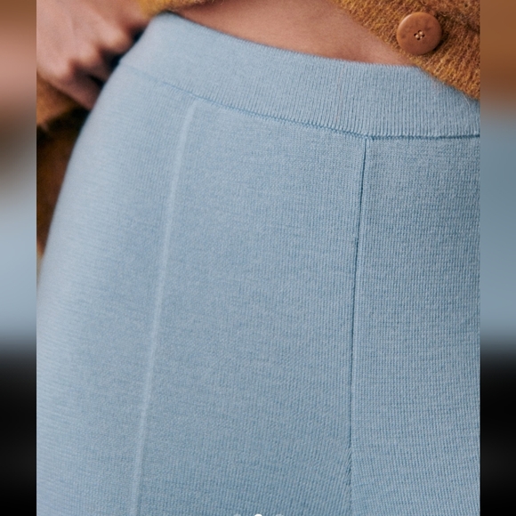 Sezane Blue Matthew Trousers - Picture 3 of 4